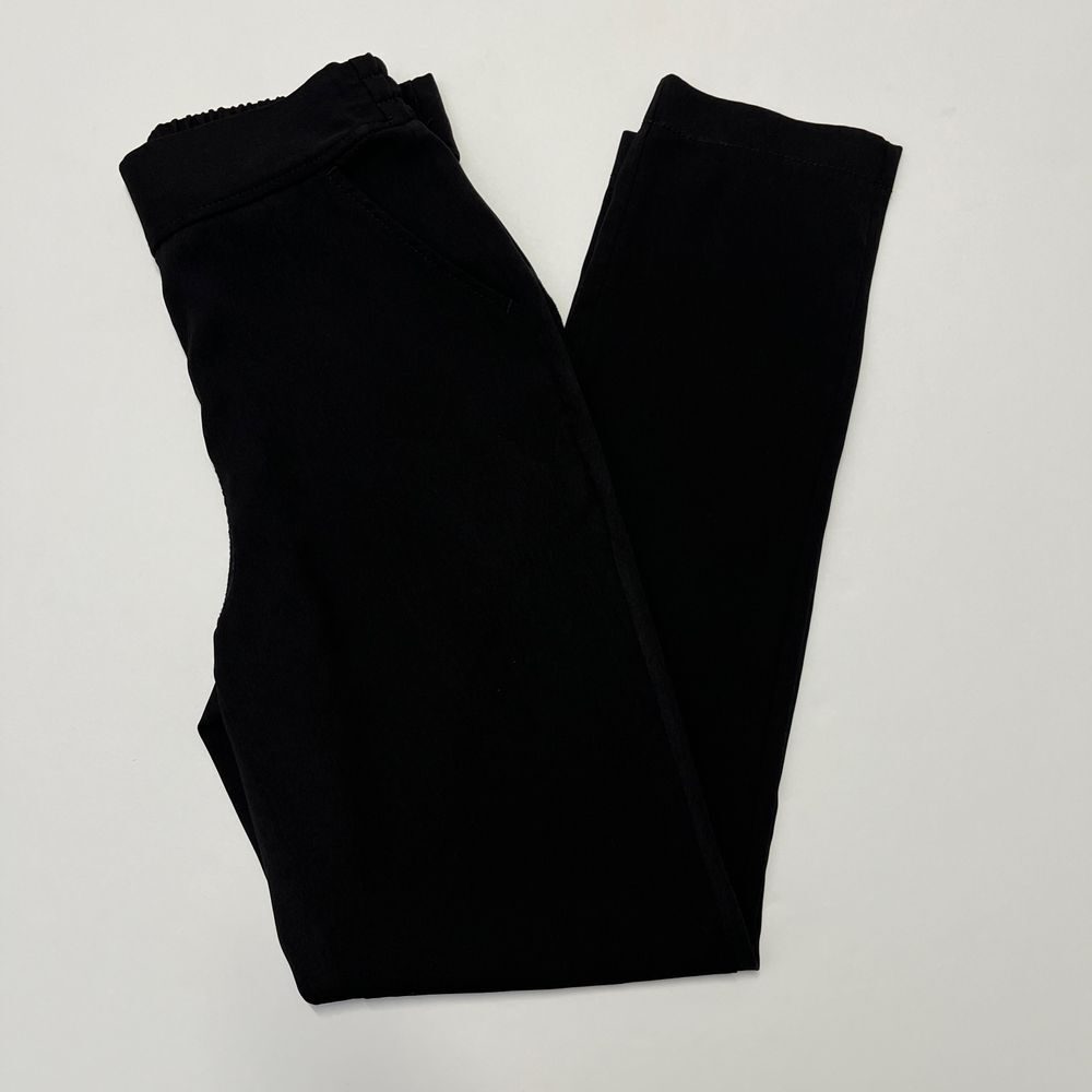 Max Studio Black Straight Leg Pants